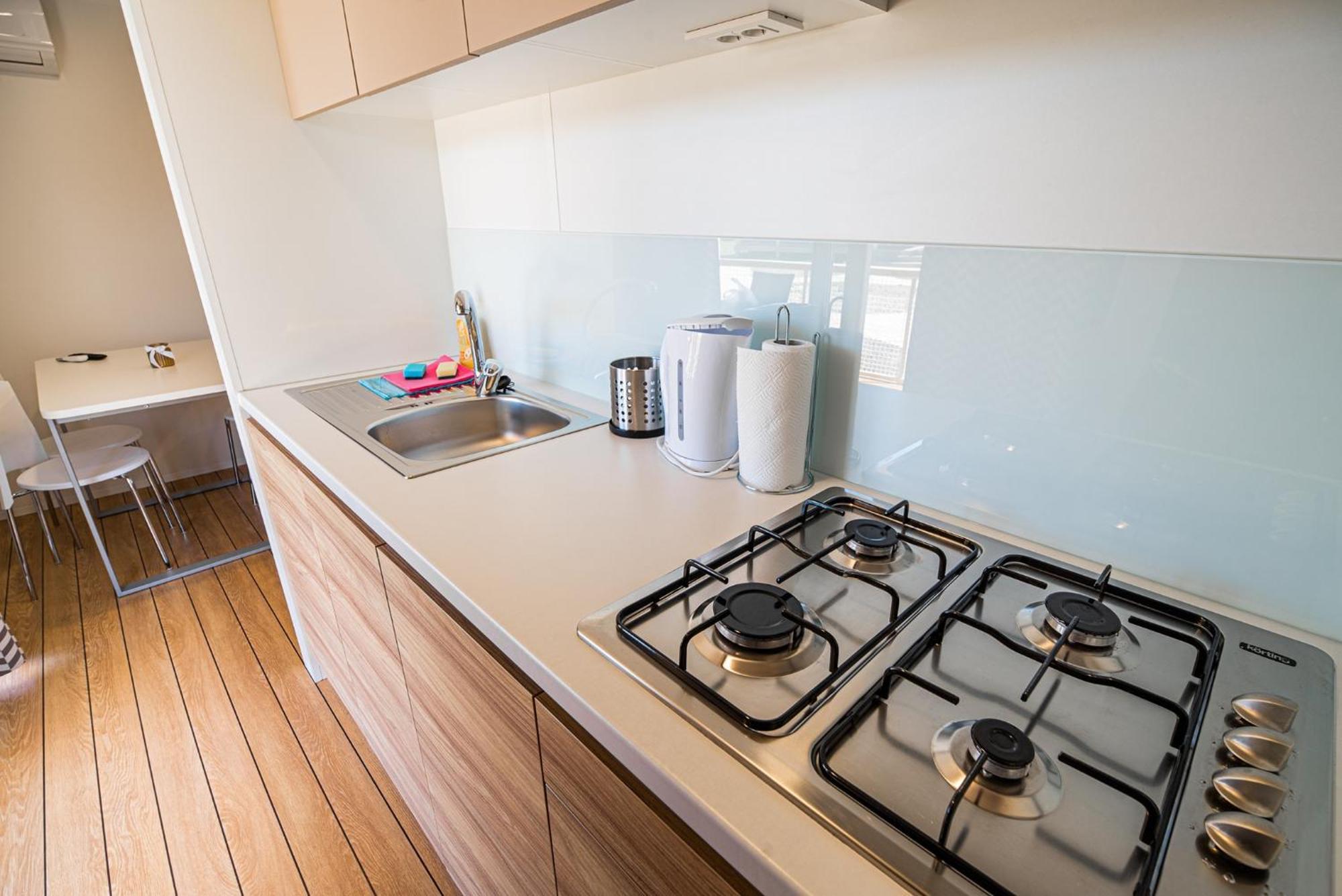 Mediteran Travel Mobile Homes In Camping Terme Catez Brezice Bagian luar foto